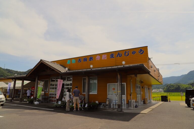 A traditional Japanese farmers’ market, where local producers gather to share their goods.